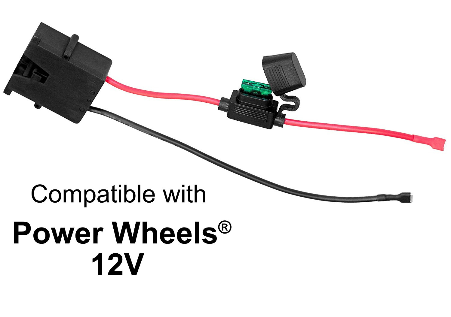 power wheels 12 volt battery plug connector